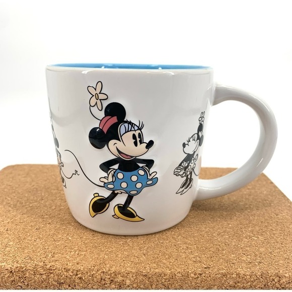 Disney Other - Disney Parks 3D Minney Mouse Coffee Mug 8oz. Old School Minnie Mouse